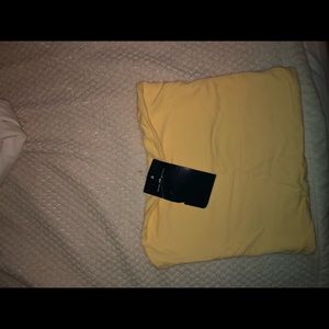 Brandy Melville new yellow tube top